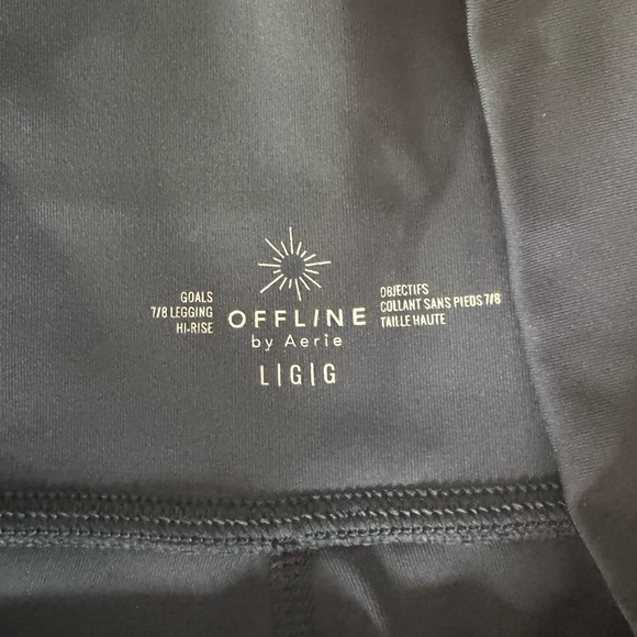 Offline by Aerie Real Me Strappy Back Sports Bra & Goals Legging Set - L/XL - Picture 8 of 10